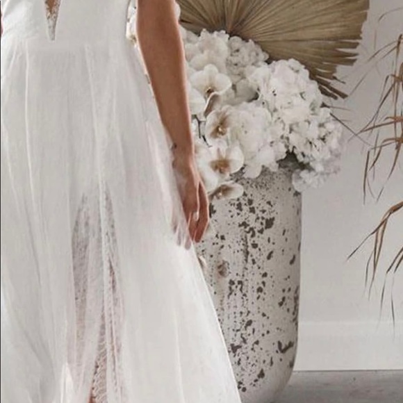 🌴🌙Romantic Wedding Decor 3Large organic Palm Leaves🌙🌴& 3 Small organic palms - Picture 11 of 15